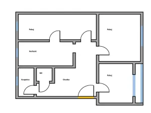 Prodej bytu 3+1, Nepomuk, Na Vinici I., 65 m2
