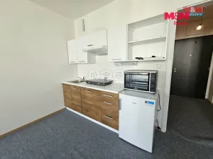 Pronájem bytu 1+kk, Praha - Hlubočepy, náměstí Olgy Scheinpflugové, 32 m2