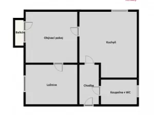 Prodej bytu 2+1, Studénka - Butovice, Budovatelská, 47 m2