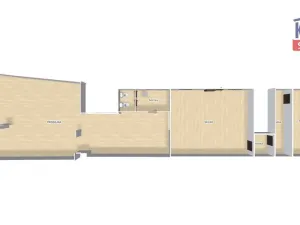 Pronájem obchodního prostoru, České Budějovice, Lannova tř., 212 m2