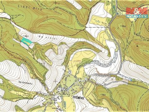 Prodej trvalého travního porostu, Úštěk - Tetčiněves, 5477 m2