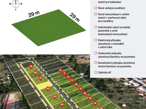 Prodej pozemku pro bydlení, Štarnov, 845 m2