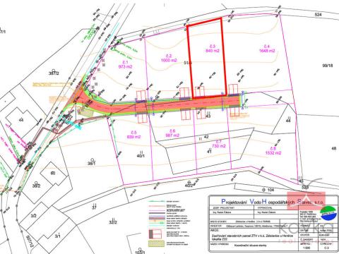 Prodej pozemku pro bydlení, Herálec - Zdislavice, 840 m2