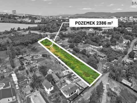 Prodej pozemku pro bydlení, Teplice - Trnovany, Potoční, 2386 m2