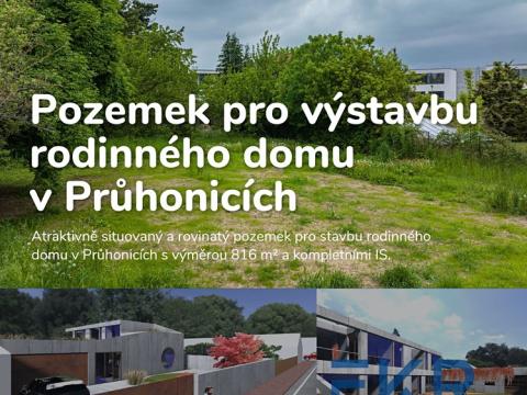Prodej pozemku pro bydlení, Průhonice, Narcisová, 816 m2
