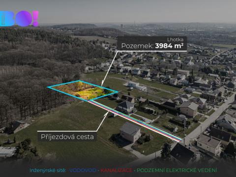 Prodej pozemku pro bydlení, Ostrava, Bobrovnická, 3984 m2
