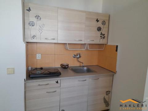 Pronájem bytu 1+kk, Brno - Lesná, Halasovo náměstí, 24 m2