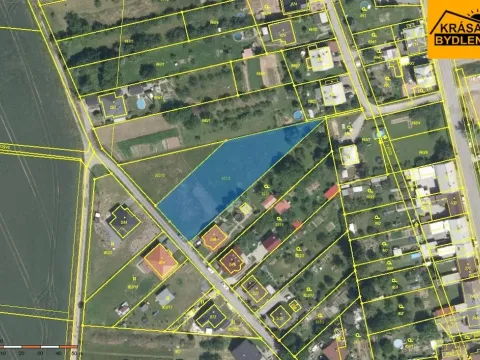 Prodej podílu 1/36 pozemku pro bydlení, Tršice, 79 m2