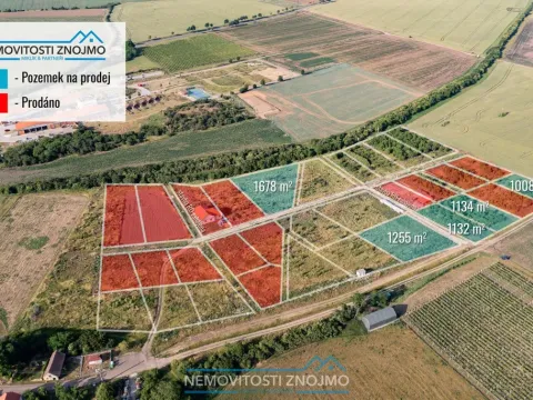Prodej pozemku pro bydlení, Havraníky, 1132 m2