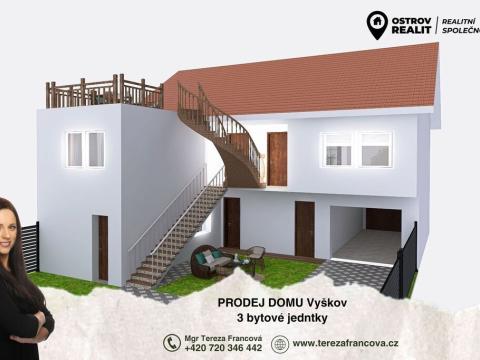 Prodej rodinného domu, Vyškov, Mánesova, 185 m2