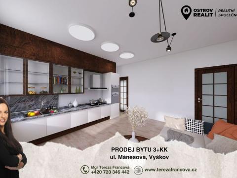 Prodej bytu 3+kk, Vyškov, Mánesova, 69 m2