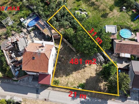 Prodej pozemku pro bydlení, Hrotovice, Letná, 481 m2