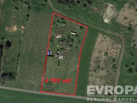 Prodej zahrady, Bělušice, 4787 m2