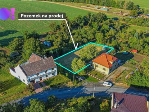 Prodej pozemku pro bydlení, Tršice - Hostkovice, 1008 m2