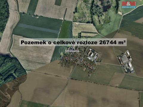 Prodej zemědělské půdy, Střížovice, 26744 m2