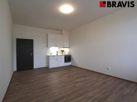 Pronájem bytu 1+kk, Brno, Francouzská, 31 m2