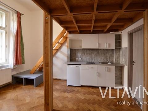 Pronájem bytu 1+kk, Praha - Vinohrady, Mánesova, 28 m2