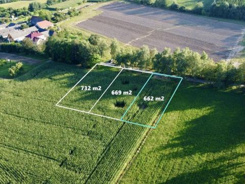 Prodej pozemku pro bydlení, Mirošov, 662 m2