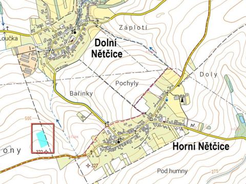 Prodej podílu pole, Dolní Nětčice, 5719 m2