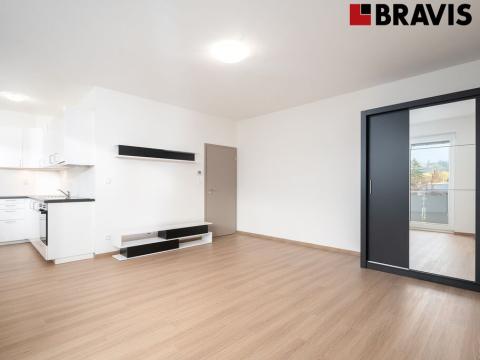 Pronájem bytu 1+kk, Brno - Maloměřice, Rázusova, 39 m2