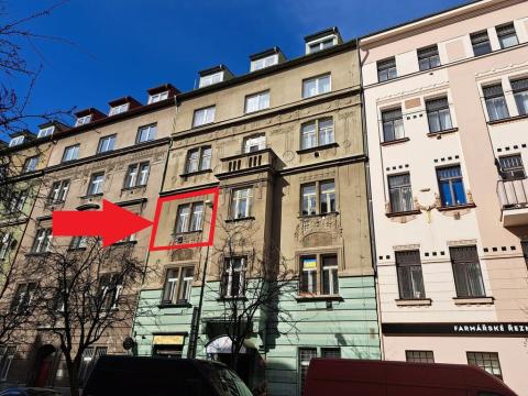 Pronájem bytu 2+kk, Praha - Bubeneč, Jaselská, 55 m2