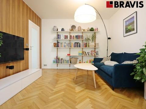 Pronájem bytu 3+1, Brno - Žabovřesky, Jindřichova, 75 m2