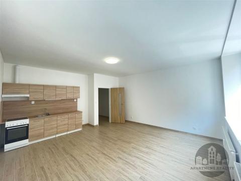 Pronájem bytu 1+kk, Praha - Vysočany, Na Harfě, 36 m2