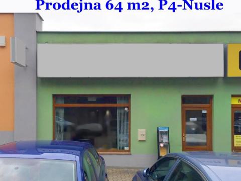 Pronájem obchodního prostoru, Praha - Nusle, Křesomyslova, 64 m2