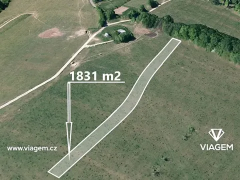 Prodej pozemku pro bydlení, Březůvky, 1831 m2