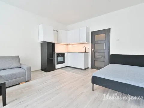 Pronájem bytu 1+kk, Brno - Královo Pole, Slovinská, 37 m2