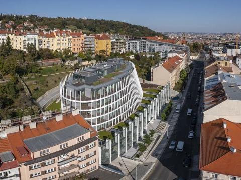 Pronájem kanceláře, Praha - Smíchov, Holečkova, 110 m2