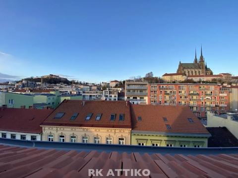 Pronájem atypického bytu, Brno, Hybešova, 52 m2