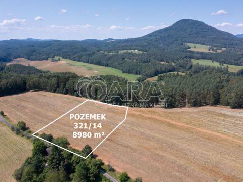 Prodej pole, Huntířov - Stará Oleška, 8980 m2