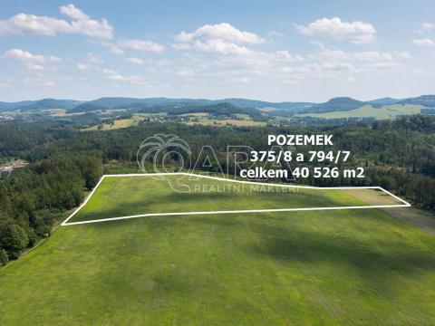 Prodej pole, Huntířov - Stará Oleška, 41021 m2