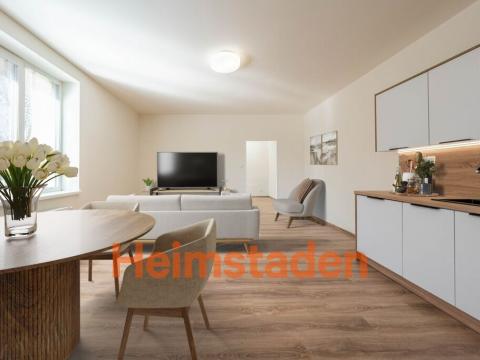 Pronájem bytu 2+kk, Ostrava - Kunčičky, Výhradní, 47 m2
