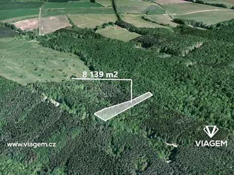 Prodej podílu lesa, Suchá Loz, 1526 m2