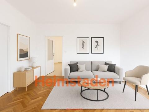 Pronájem bytu 2+1, Ostrava - Poruba, Gustava Klimenta, 58 m2