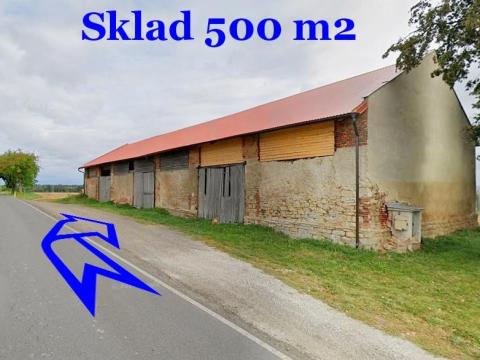 Pronájem skladu, Květinov, 500 m2