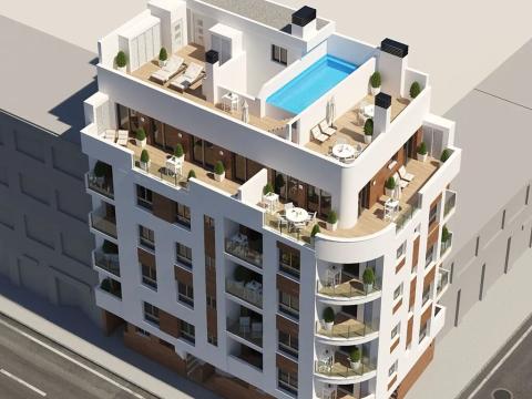 Prodej bytu 2+kk, Torrevieja, Španělsko, 52 m2