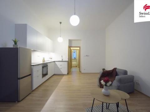 Pronájem bytu 2+kk, Praha - Vršovice, Holandská, 36 m2