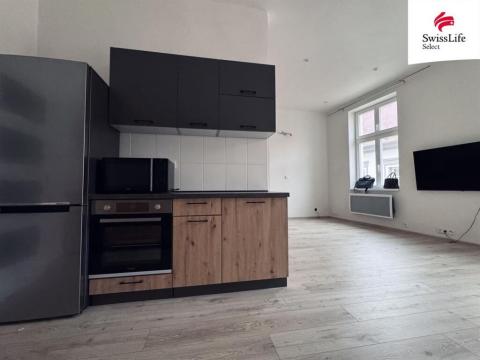 Pronájem bytu 1+kk, Chomutov, Klostermannova, 41 m2