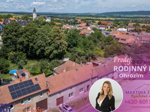 Prodej rodinného domu, Ohrozim, 110 m2
