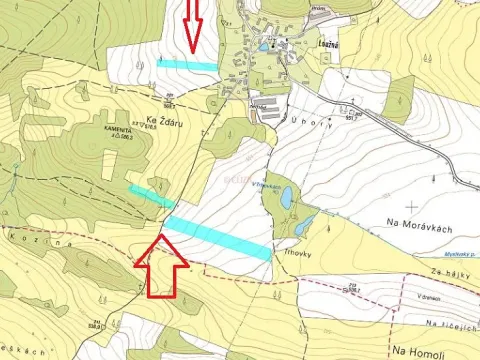 Prodej pole, Myslív, 35331 m2