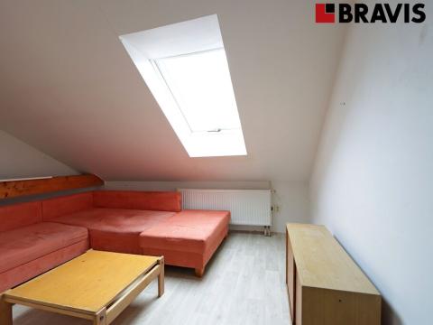 Pronájem bytu 1+kk, Brno - Obřany, Liští, 14 m2