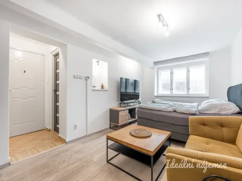 Pronájem bytu 1+kk, Praha - Břevnov, Za Strahovem, 24 m2