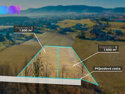 Prodej pozemku pro bydlení, Třinec - Nebory, 1500 m2