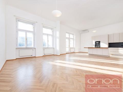 Pronájem bytu 4+kk, Praha - Nové Město, Na Moráni, 155 m2