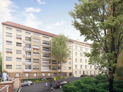 Prodej bytu 1+kk, Praha - Smíchov, Na Plzeňce, 28 m2