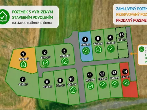 Prodej pozemku pro bydlení, Blatnice, 1247 m2