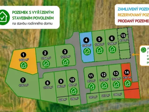 Prodej pozemku pro bydlení, Blatnice, 1105 m2